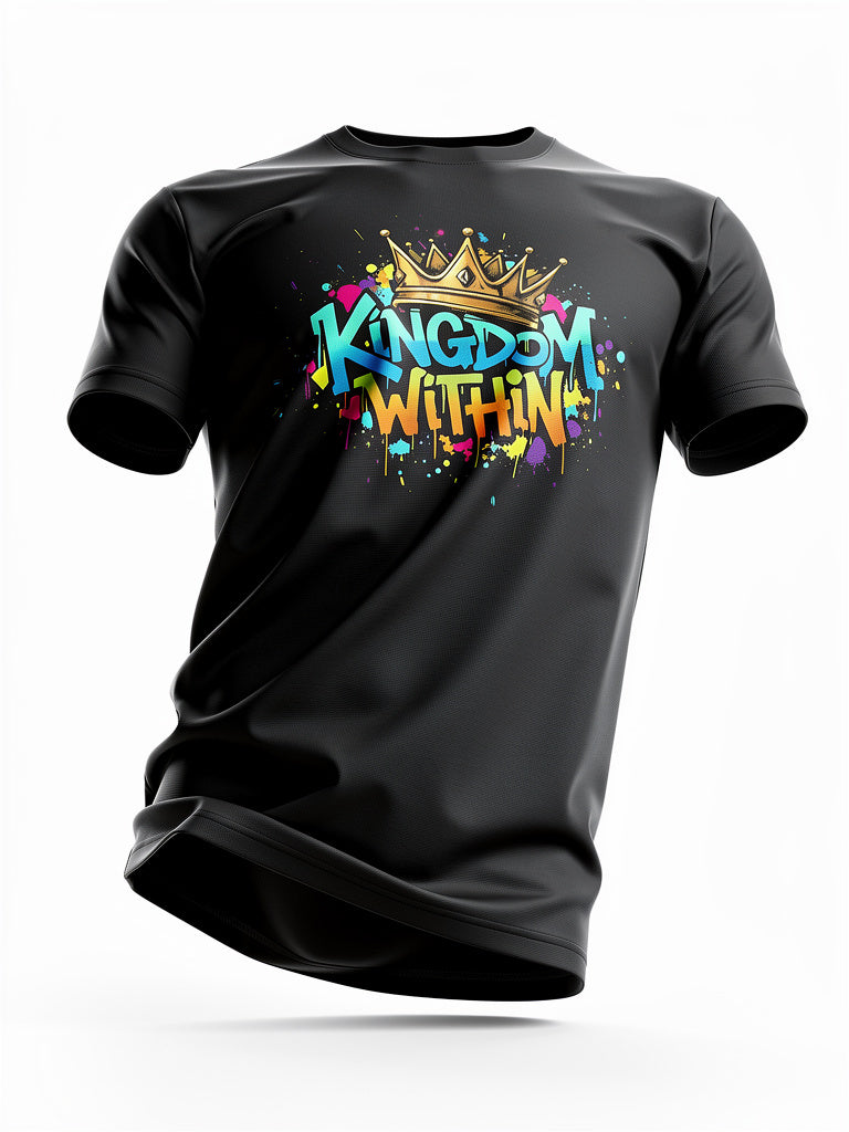 Kingdom Within T-Shirt - Graffiti Style