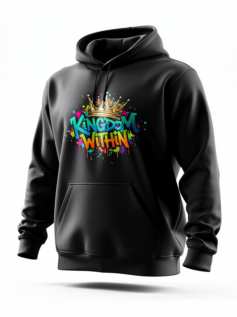 Kingdom Within Hoodie - Graffiti Style